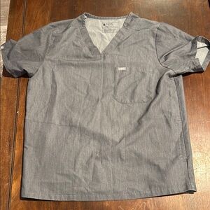 Figs Men's Gray Shirt